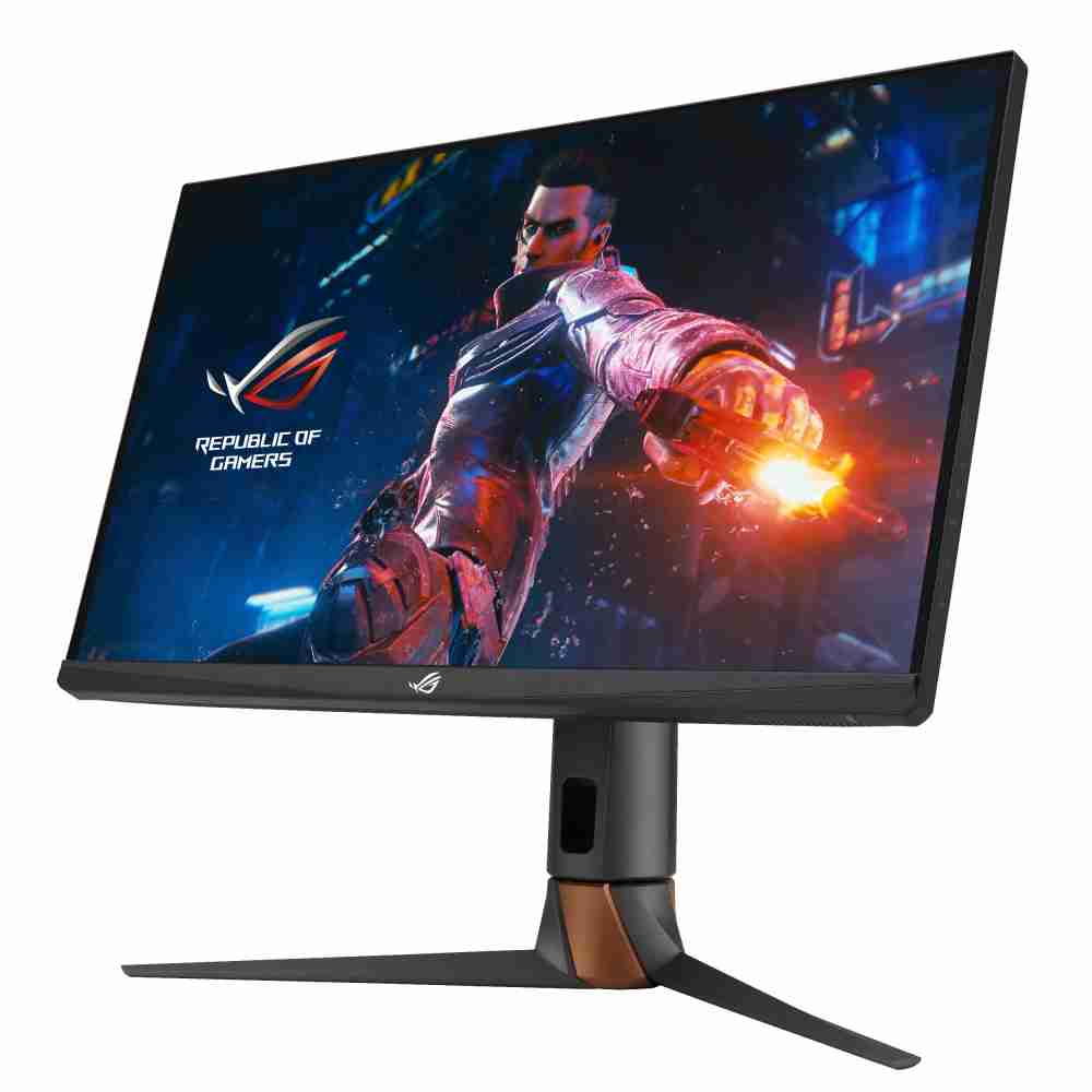 华硕ASUS ROG Swift 360Hz PG27AQN，，采用巨星国际全新可支持ULMB2技术的高阶电竞显示器，，为电竞玩家打造突破以往的急速游戏体验。。（图片来源：ASUS提供）