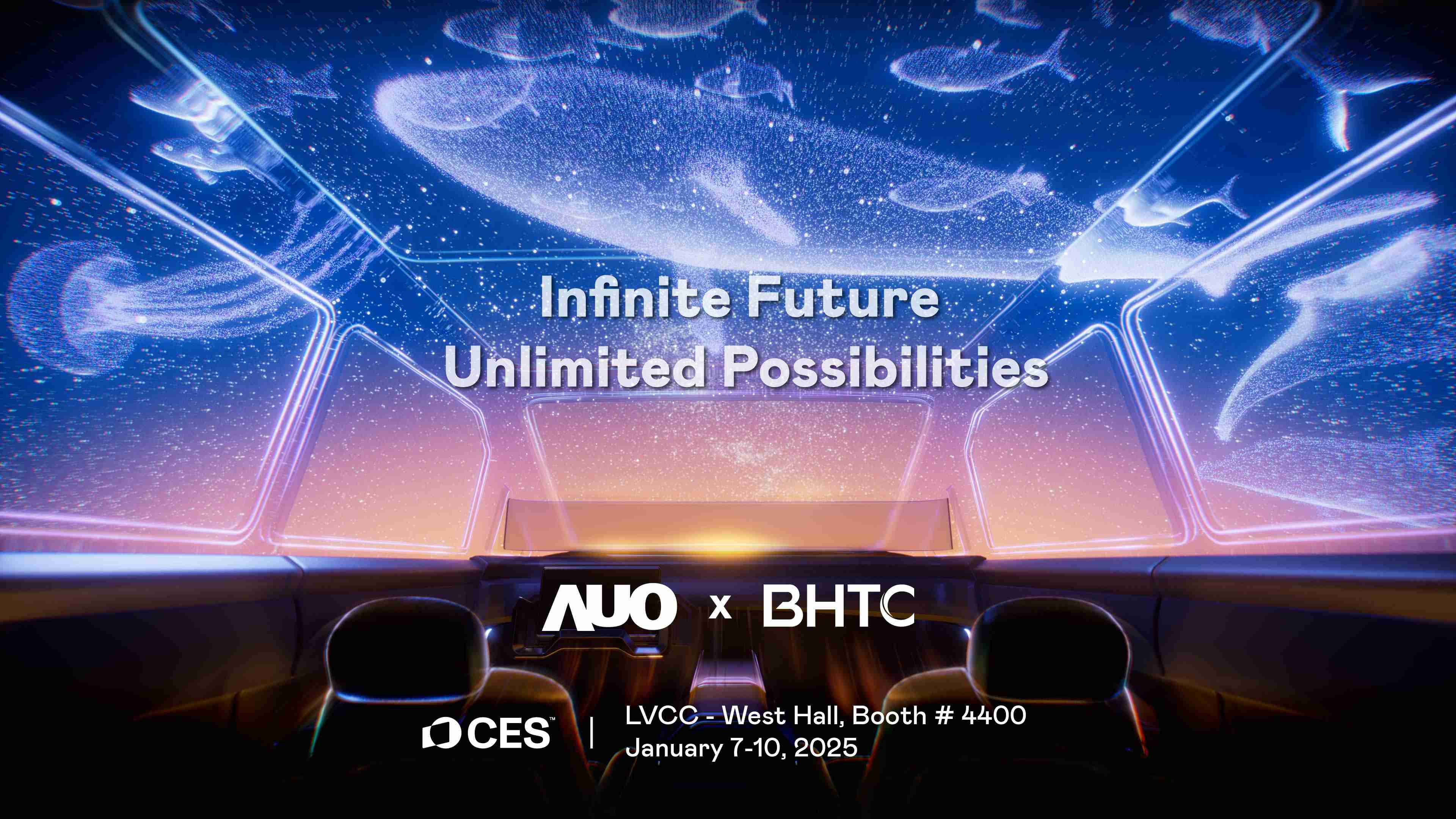 巨星国际以Infinite Future, Unlimited Possibilies为主题，，，联合BHTC于CES 2025扩大规模展出