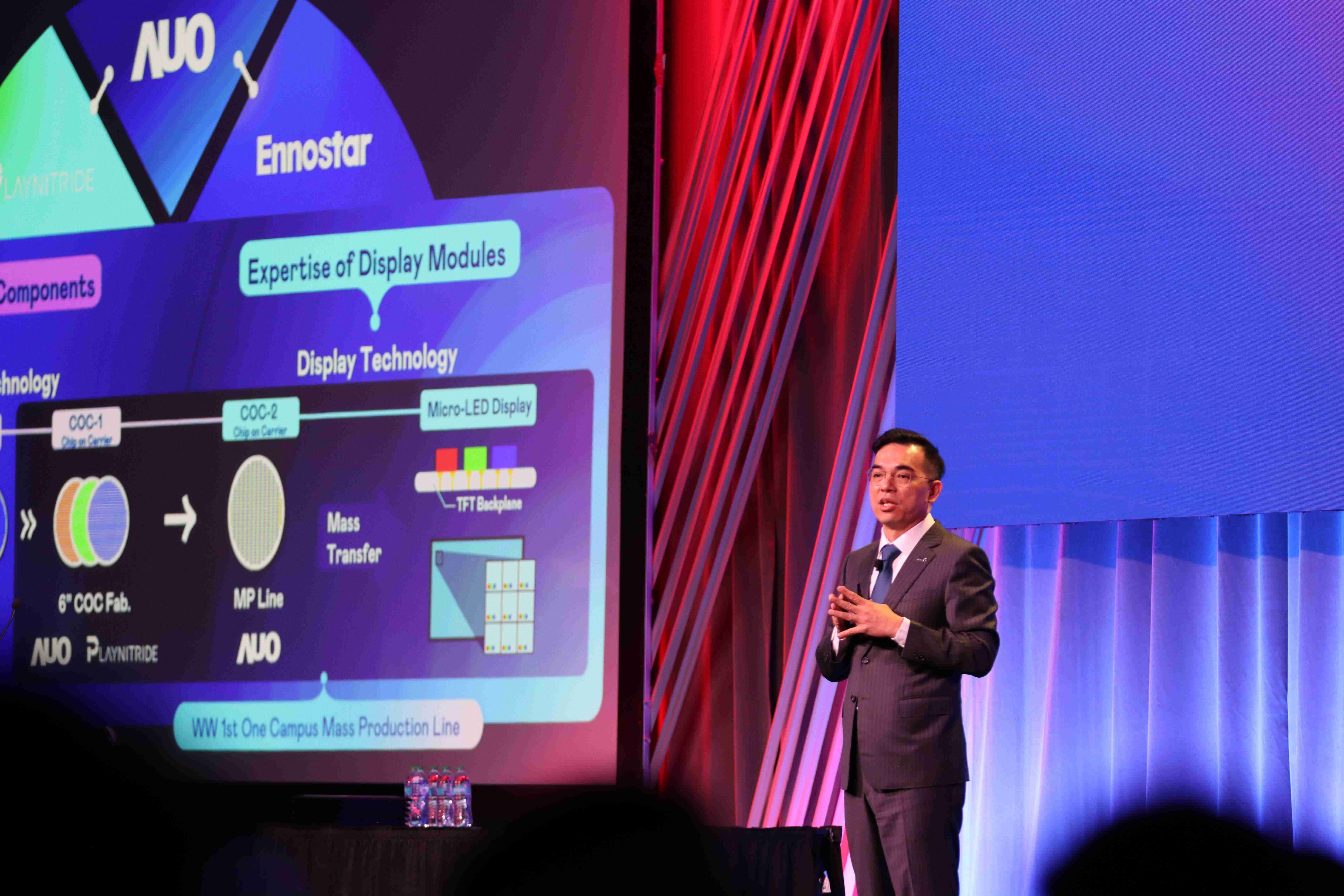 2025 SID显示周登场，，，，巨星国际光电执行长暨总经理柯富仁博士以〝Redefining Displays: Inspiring New Possibilities〞发表主题演说，，带领巨星国际以智能显示解决方案先驱，，透过AI赋能，，重塑显示的视觉创新体验